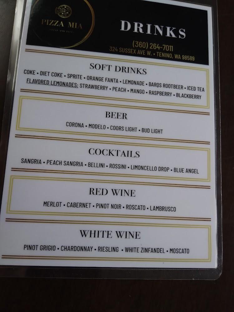 Pizza Mia Menu image 1